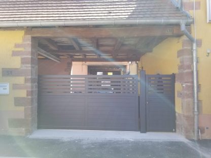 Portail sur mesure - Alsace