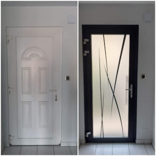 Porte d'entrée sur-mesure - Alsace