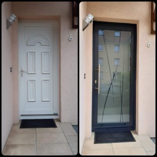 Porte d'entrée sur-mesure - Alsace