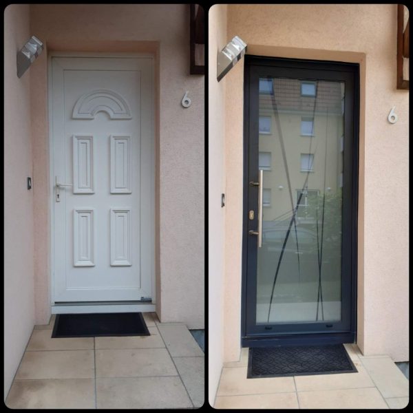 Porte d'entrée sur-mesure - Alsace