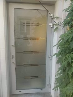 Porte d'entrée sur-mesure - Alsace