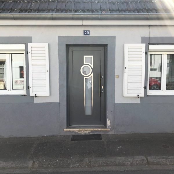Porte d'entrée sur-mesure - Alsace