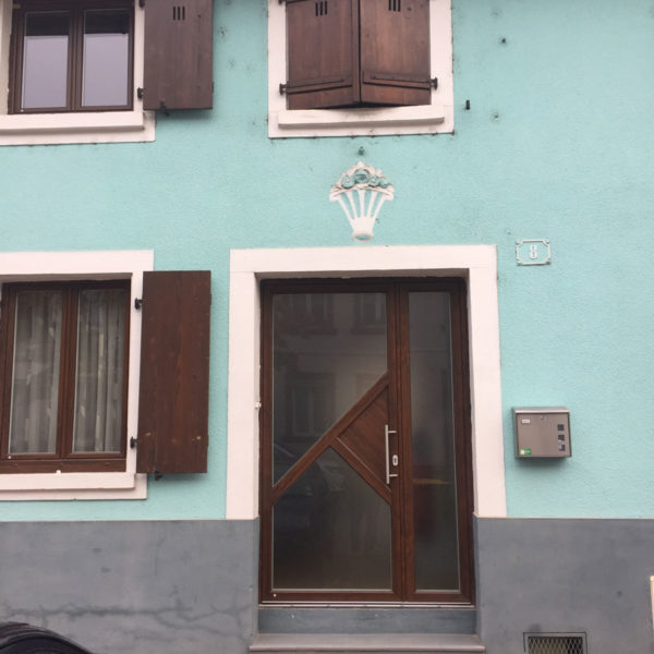 Réalisation Logireno porte en bois vitrée-02