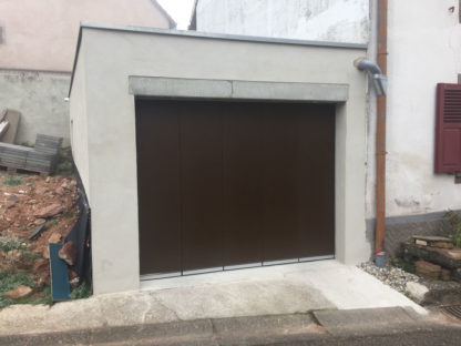 Réalisation Logireno porte de garage pvc strasbourg