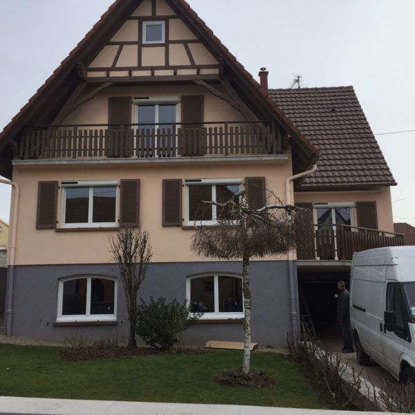 Réalisation Logireno volets roulants exterieur Strasbourg