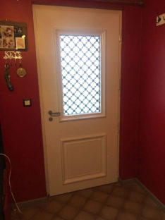 Porte entrée aluminium Alsace