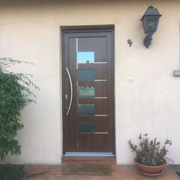 Porte entrée aluminium Brumath