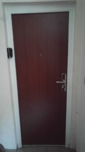 Porte entrée bois Strasbourg